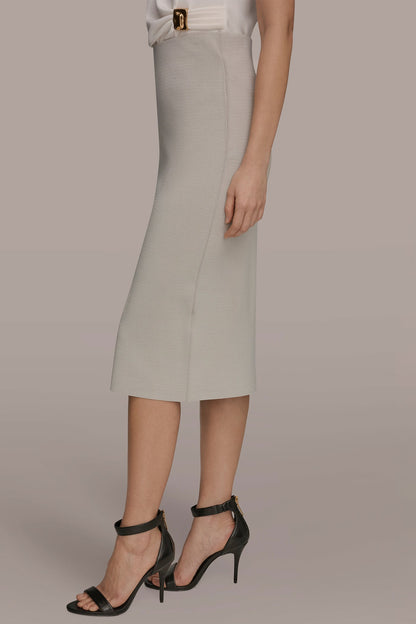 SWEATER SUIT PENCIL SKIRT - Tuscan Grey