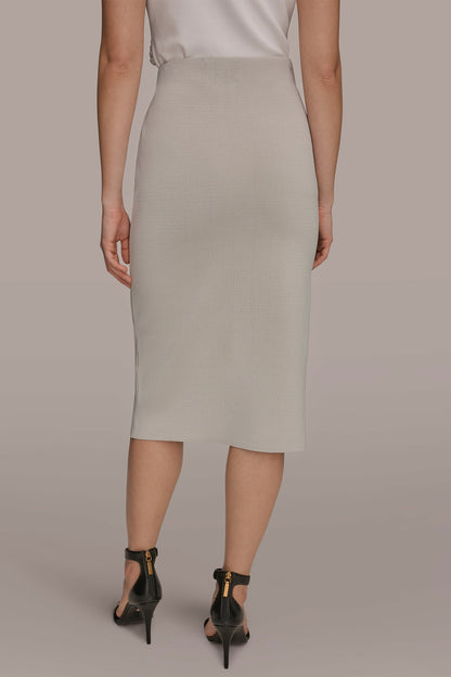 SWEATER SUIT PENCIL SKIRT - Tuscan Grey