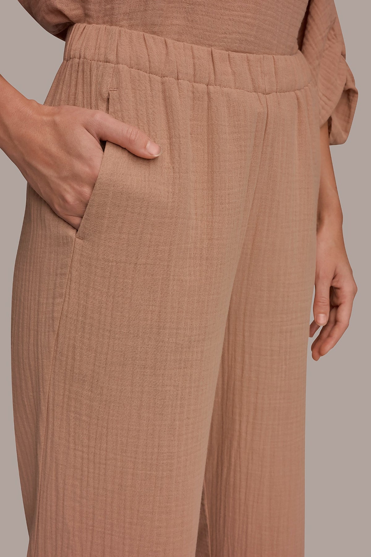 MID-RISE STRAIGHT-LEG PANT - Umbria