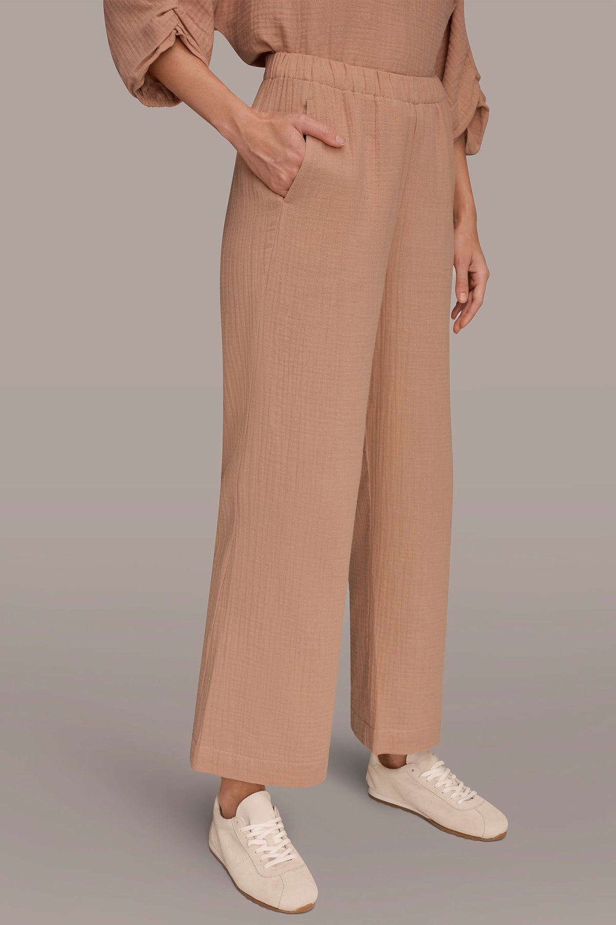 MID-RISE STRAIGHT-LEG PANT - Umbria