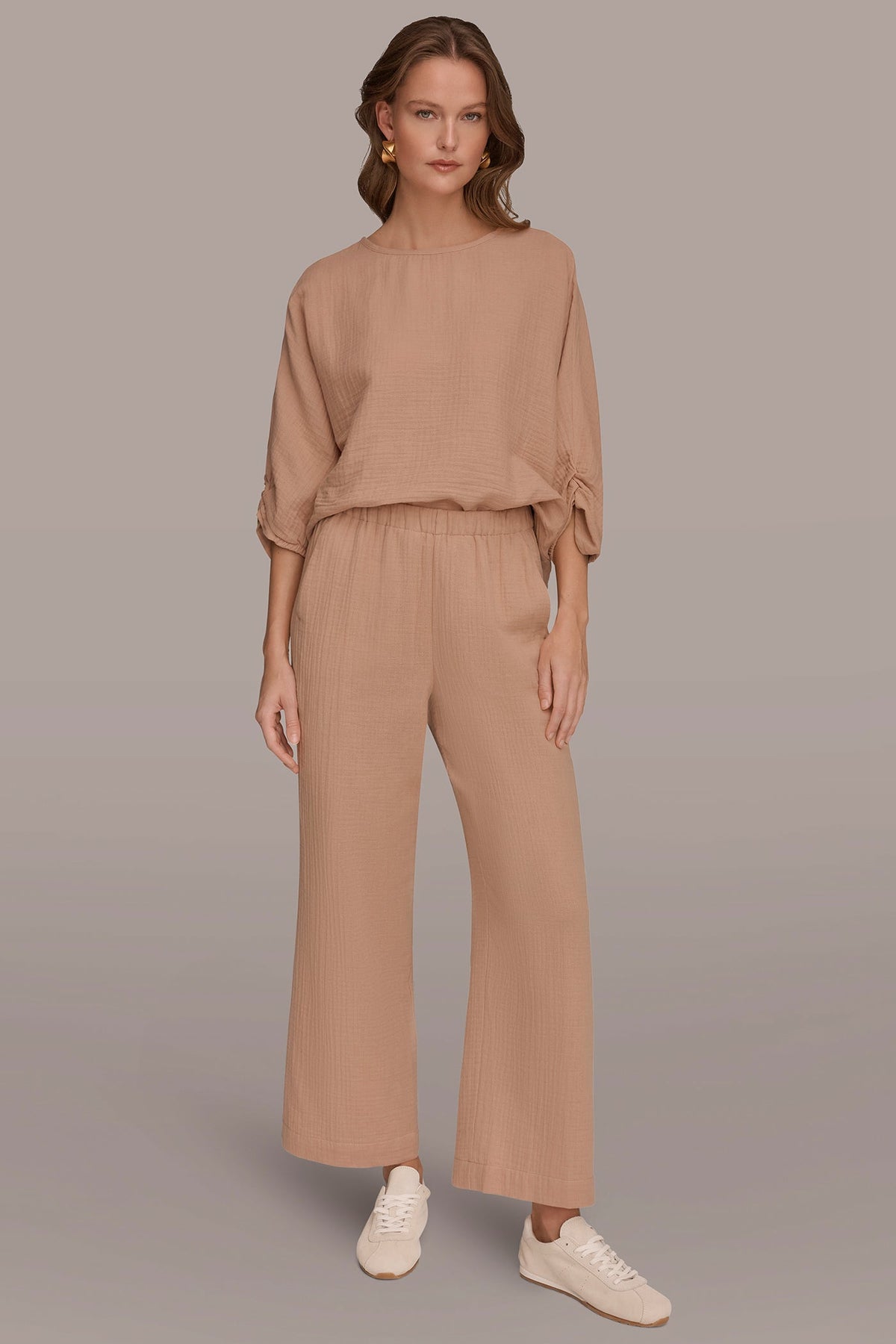 MID-RISE STRAIGHT-LEG PANT - Umbria
