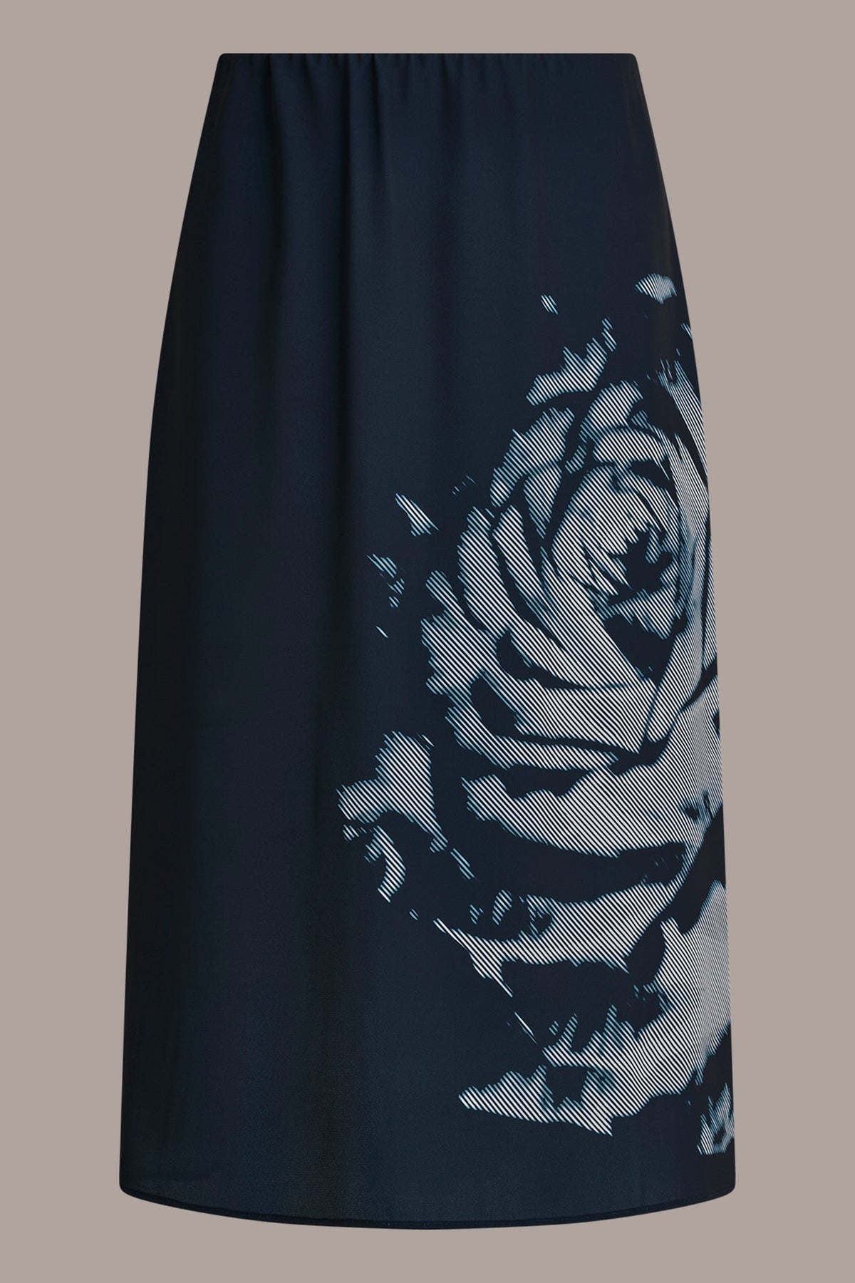 FLORAL SUIT PENCIL SKIRT - Nightfall Multi