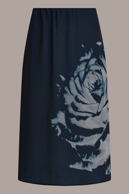 FLORAL SUIT PENCIL SKIRT - Nightfall Multi