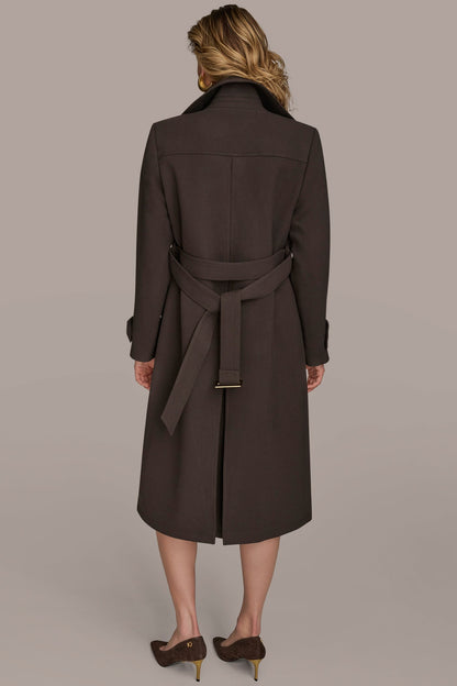 TRENCH RAIN COAT - Chocolate