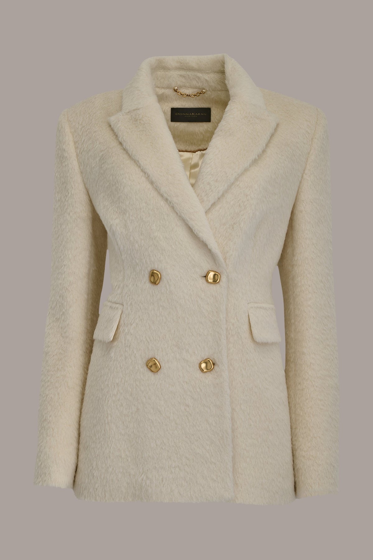 WOOL COAT - IVORY