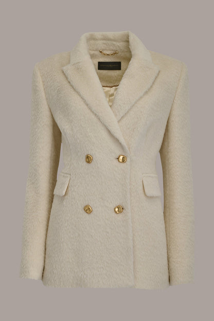 WOOL COAT - IVORY