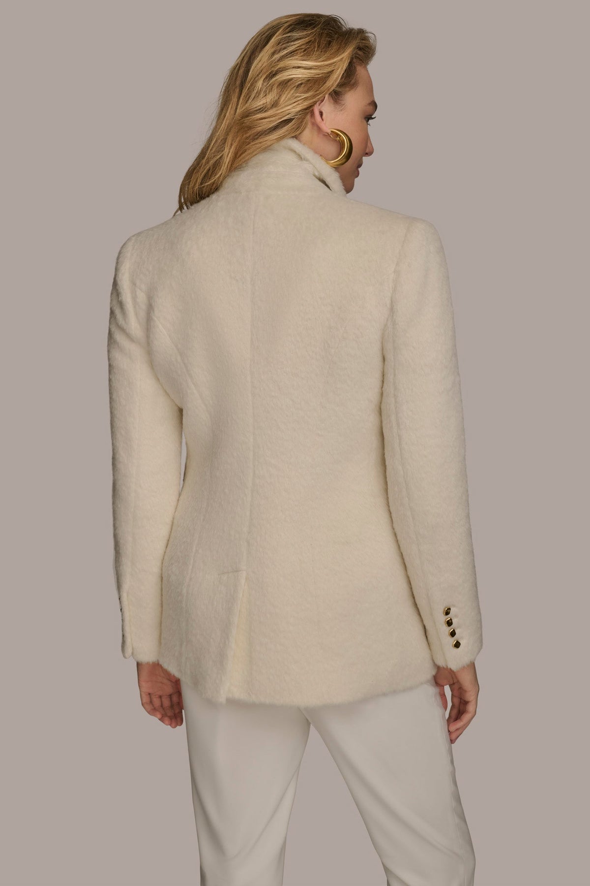 WOOL COAT - IVORY