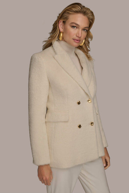 WOOL COAT - IVORY