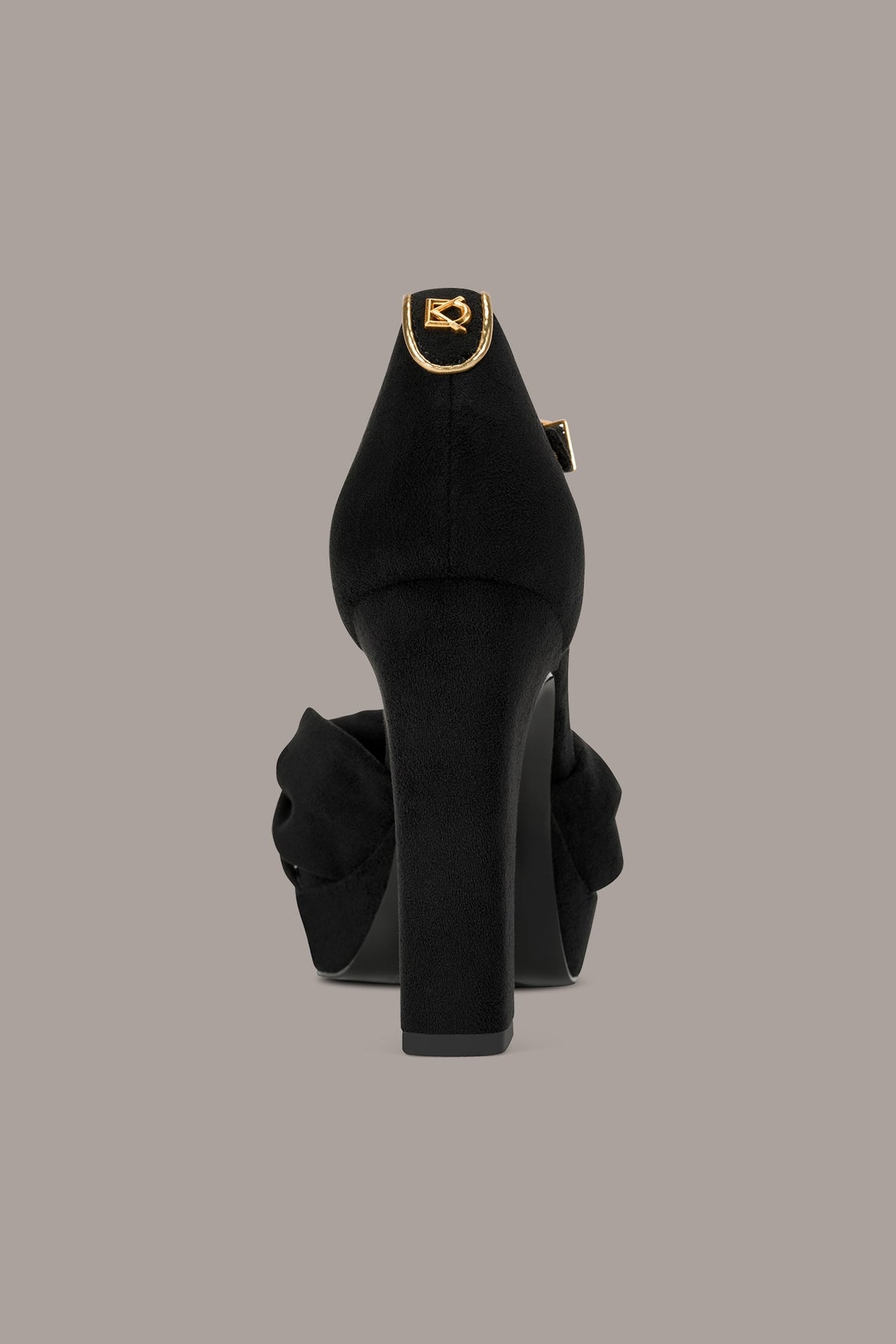 STARLING PLATFORM SANDAL - Black