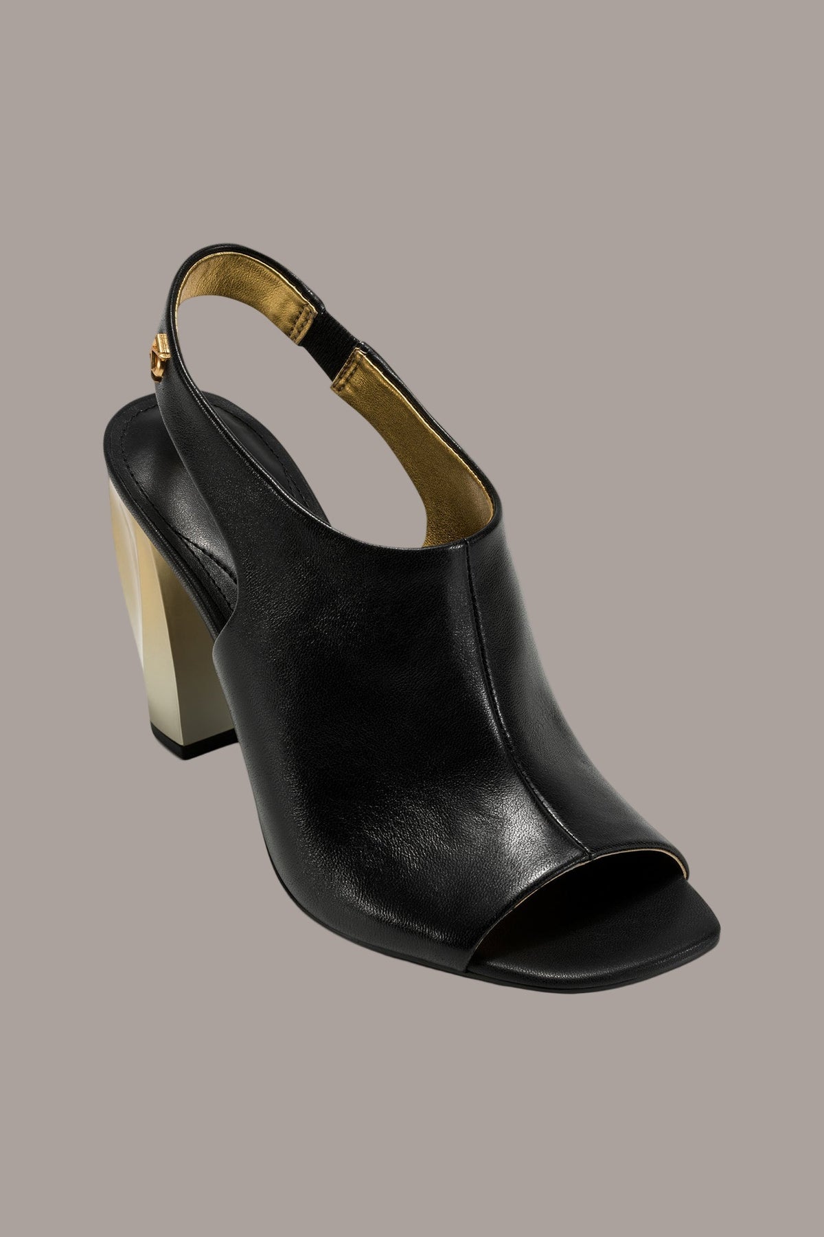 BRIETTA SLINGBACK PUMP - Black