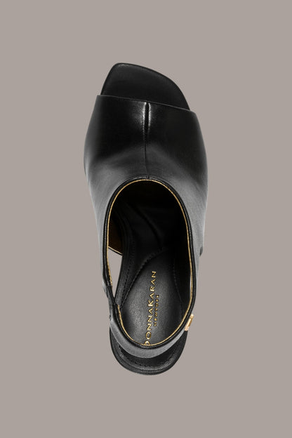 BRIETTA SLINGBACK PUMP - Black