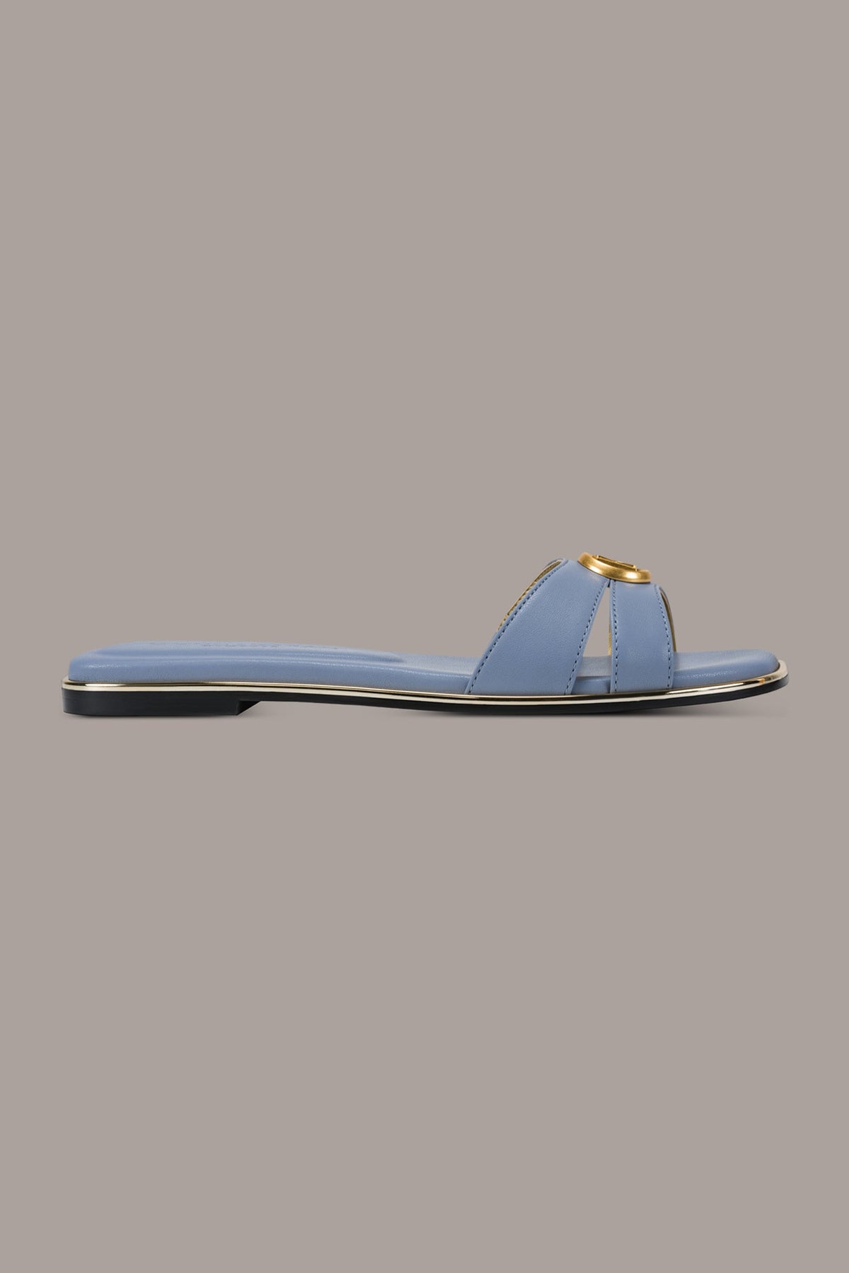 HALO SQUARE-TOE SLIDE SANDAL - Tempest
