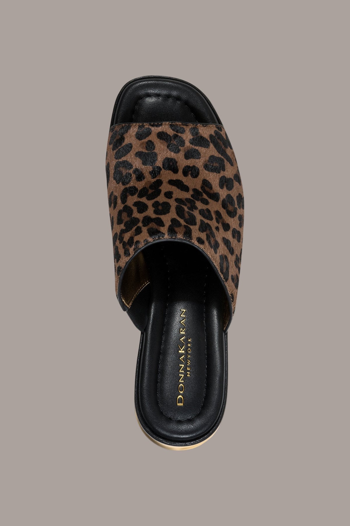 TINLEY PEEP TOE MULE - Leopard