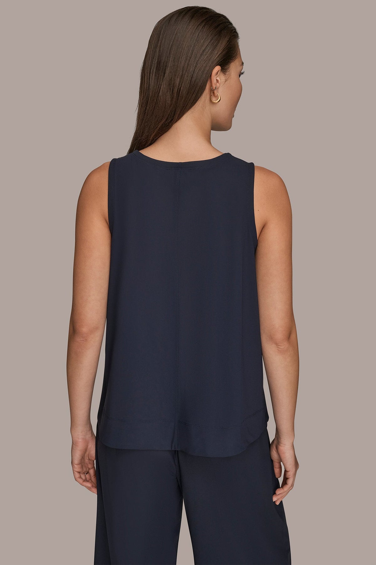 THE MODERN TRAVEL SLEEVELESS SWING TANK - NIGHTFALL