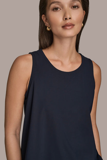 THE MODERN TRAVEL SLEEVELESS SWING TANK - NIGHTFALL