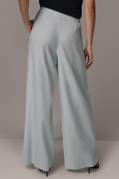 EXTRA HIGH-RISE PLEATED WIDE-LEG PANT - Skylight
