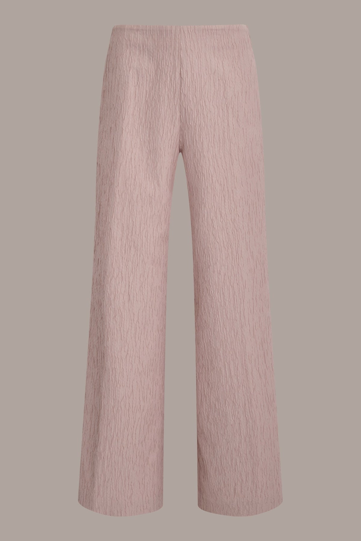 EXTRA HIGH-RISE WIDE-LEG SUIT PANT - Snow Petal