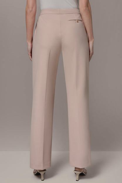 MID-RISE BOOTCUT SUIT PANT - Snow Petal