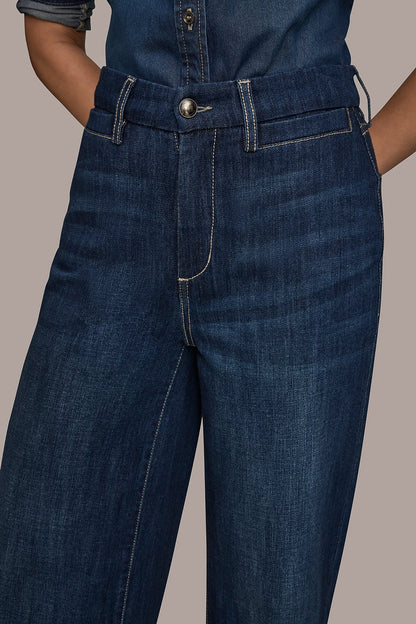 THE DONNA HIGH-RISE WIDE-LEG JEAN - The Dayton