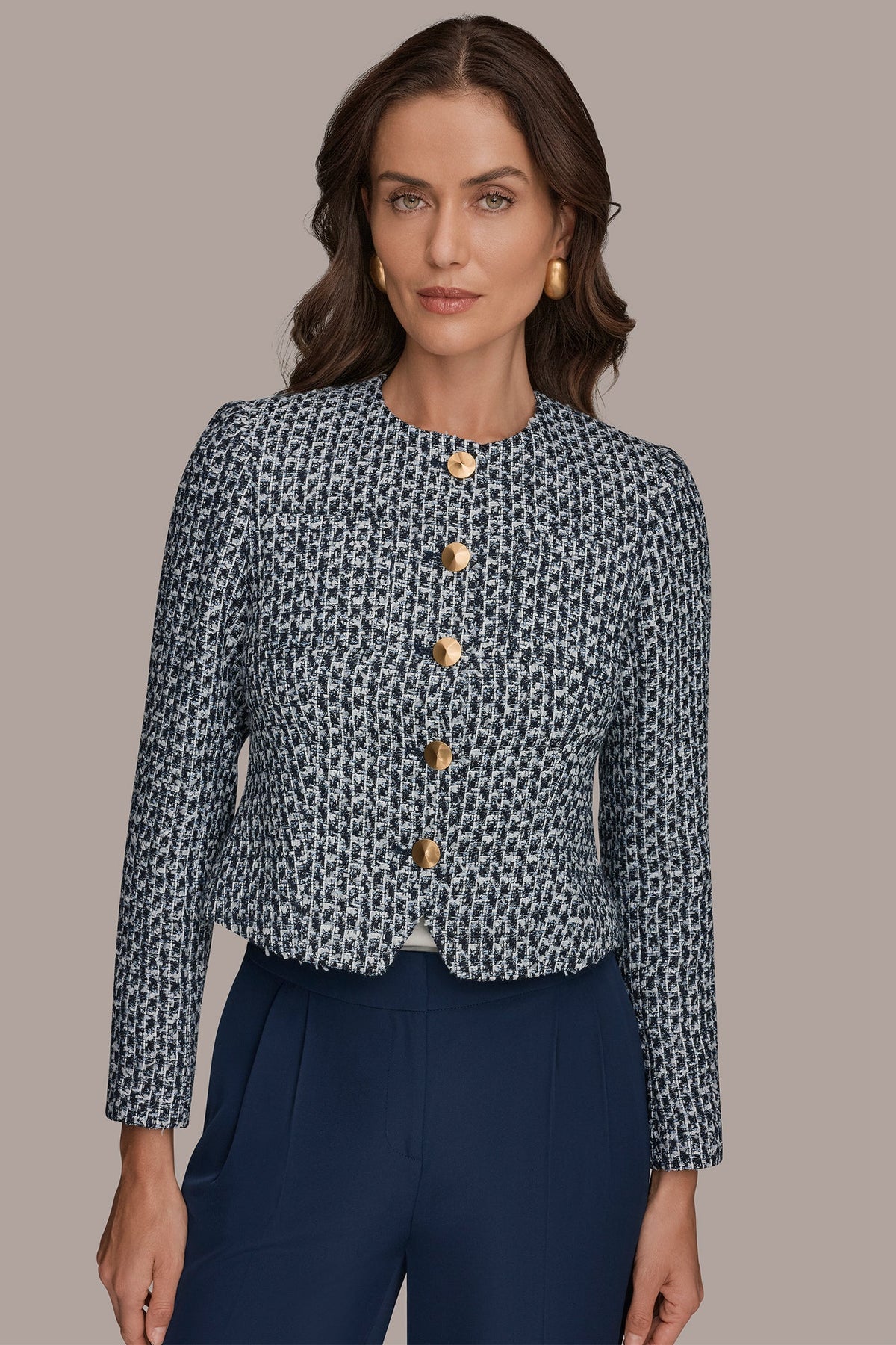 TWEED LADY JACKET - NIGHTFALL MULTI