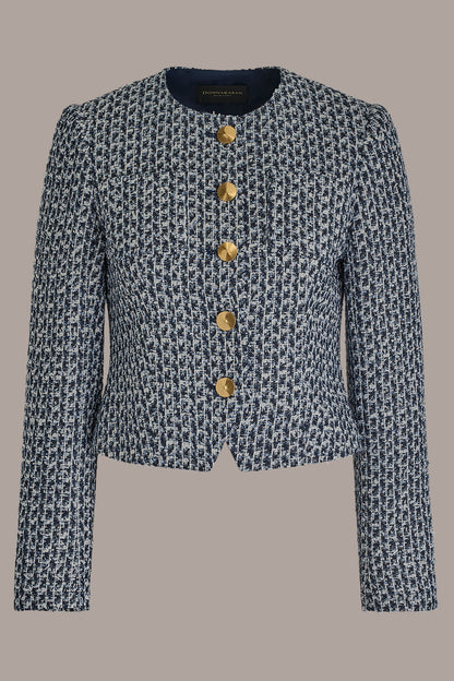 TWEED LADY JACKET - NIGHTFALL MULTI