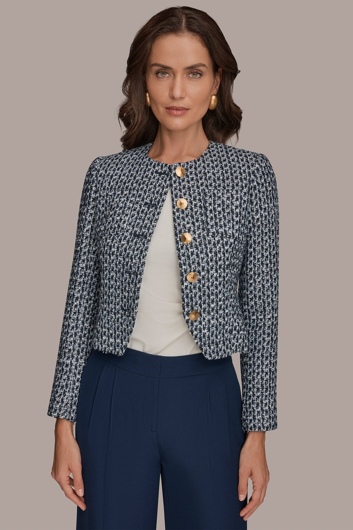 TWEED LADY JACKET - NIGHTFALL MULTI