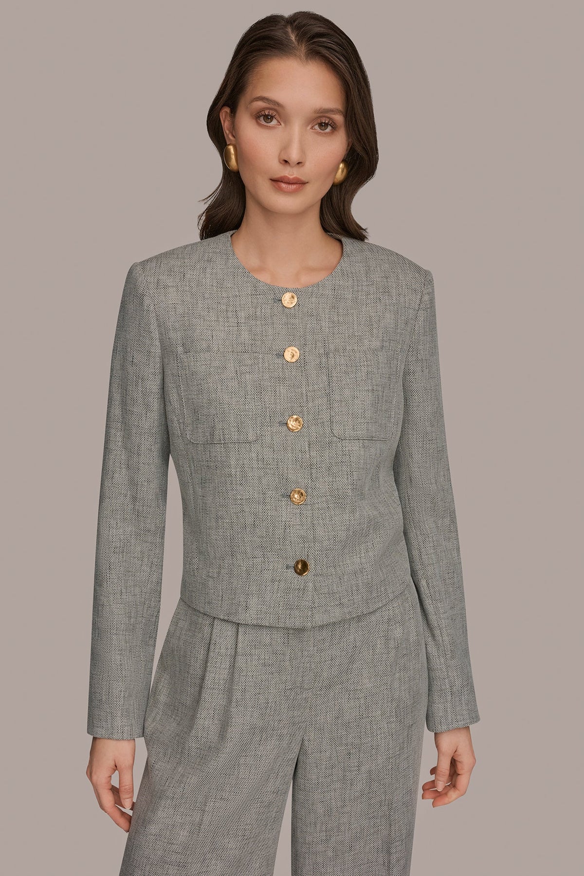 CROPPED LADY JACKET - Turin Multi
