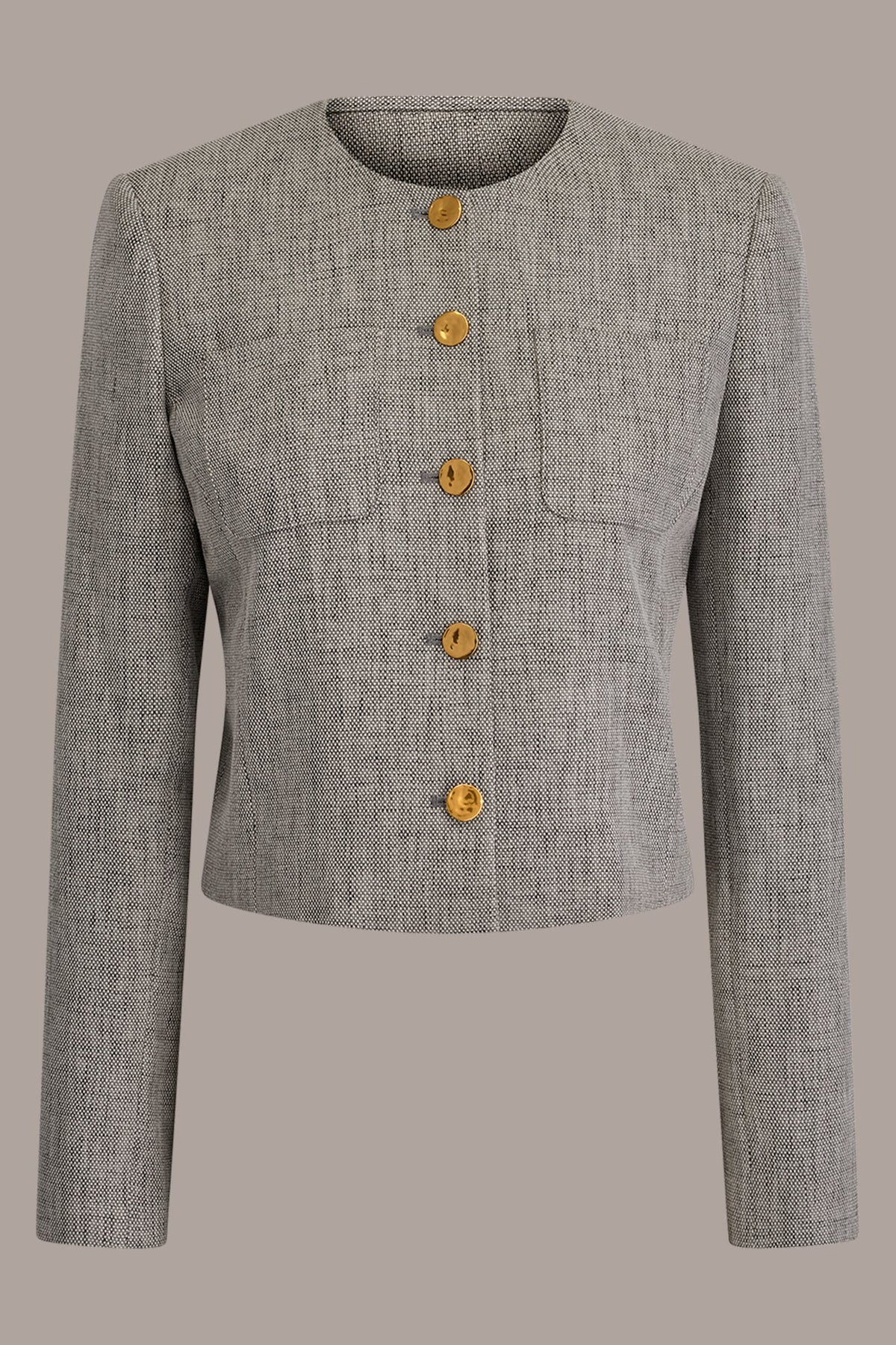 CROPPED LADY JACKET - Turin Multi
