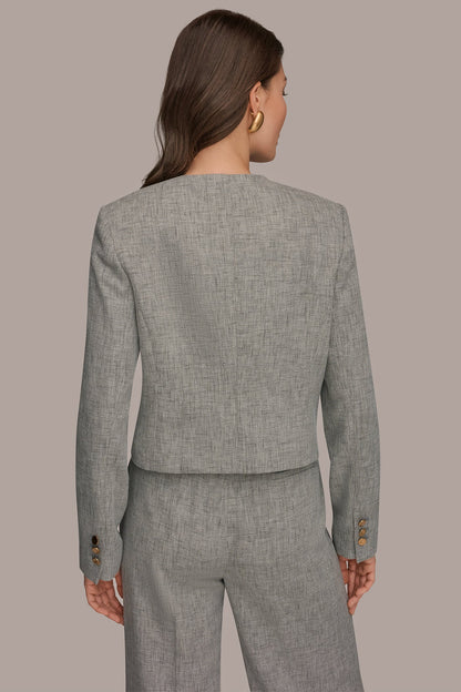 CROPPED LADY JACKET - Turin Multi