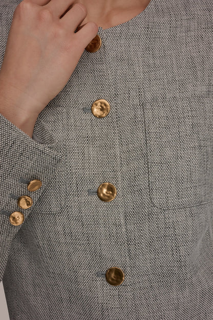 CROPPED LADY JACKET - Turin Multi