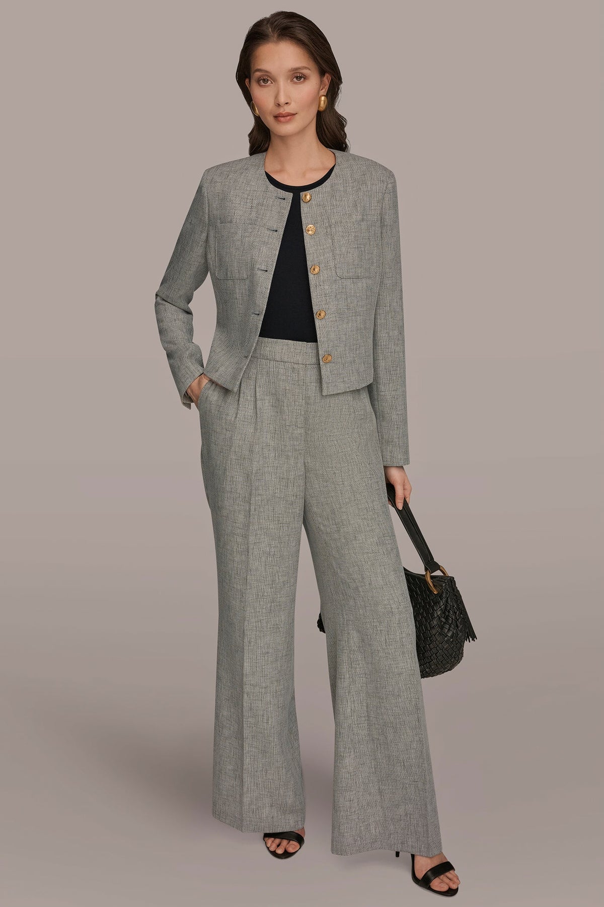 CROPPED LADY JACKET - Turin Multi