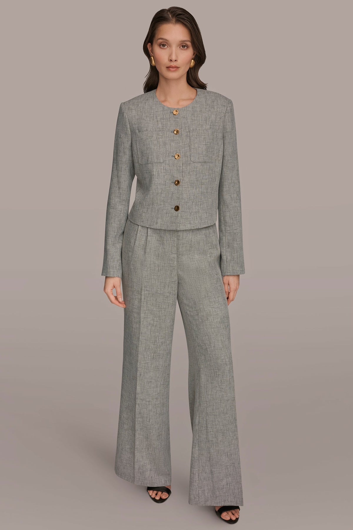 CROPPED LADY JACKET - Turin Multi