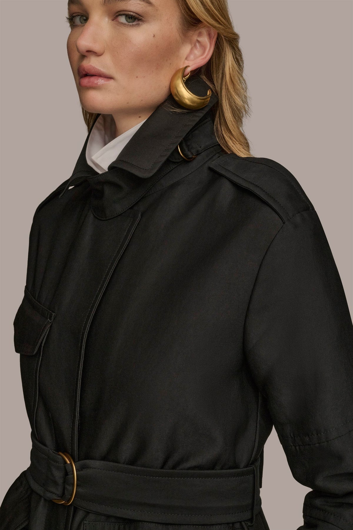 RAIN COAT - Black
