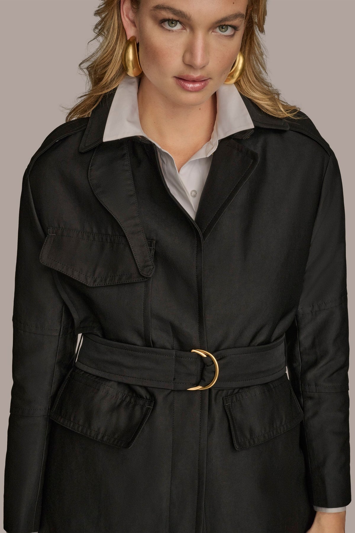 RAIN COAT - Black