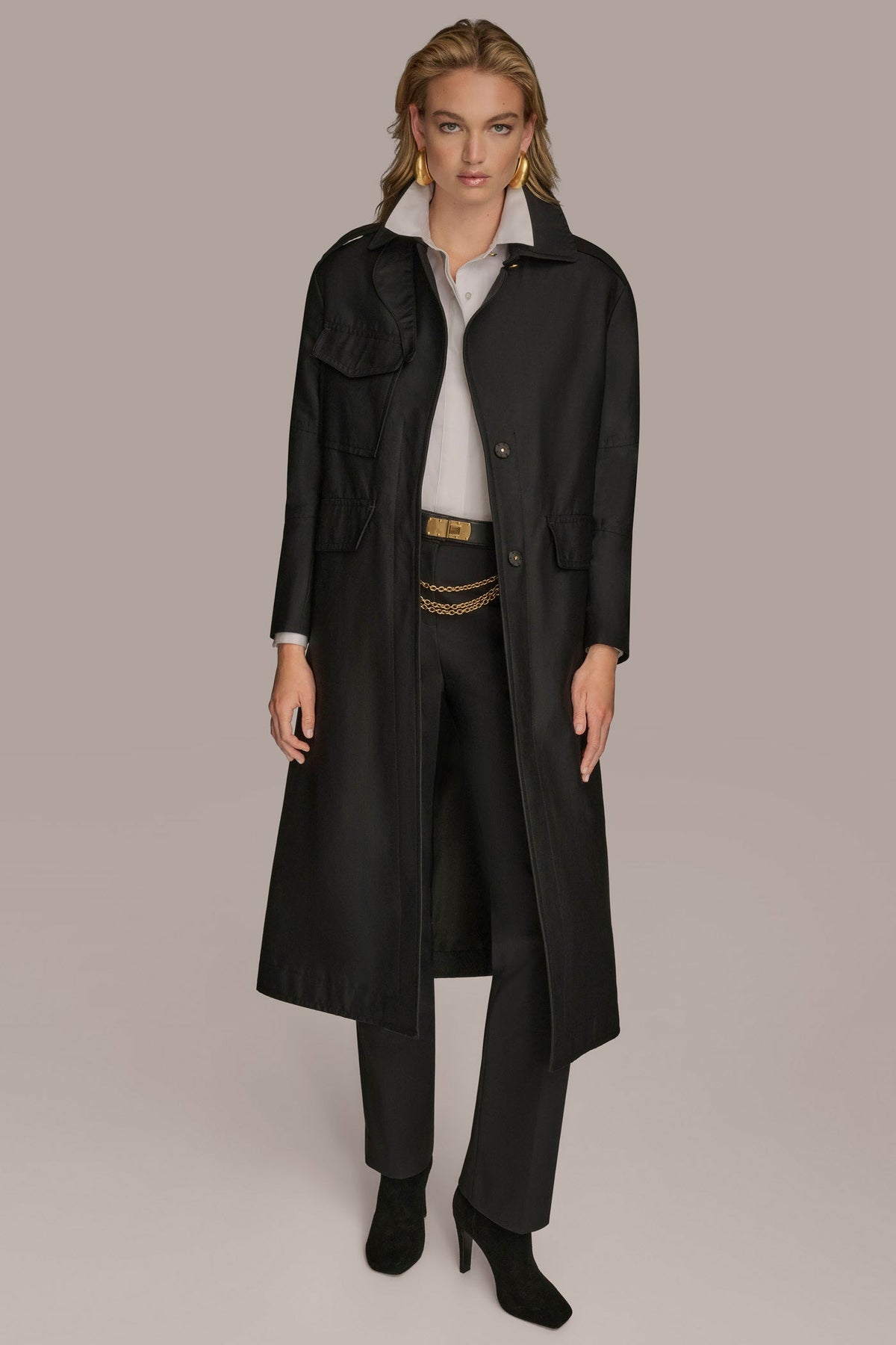 RAIN COAT - Black