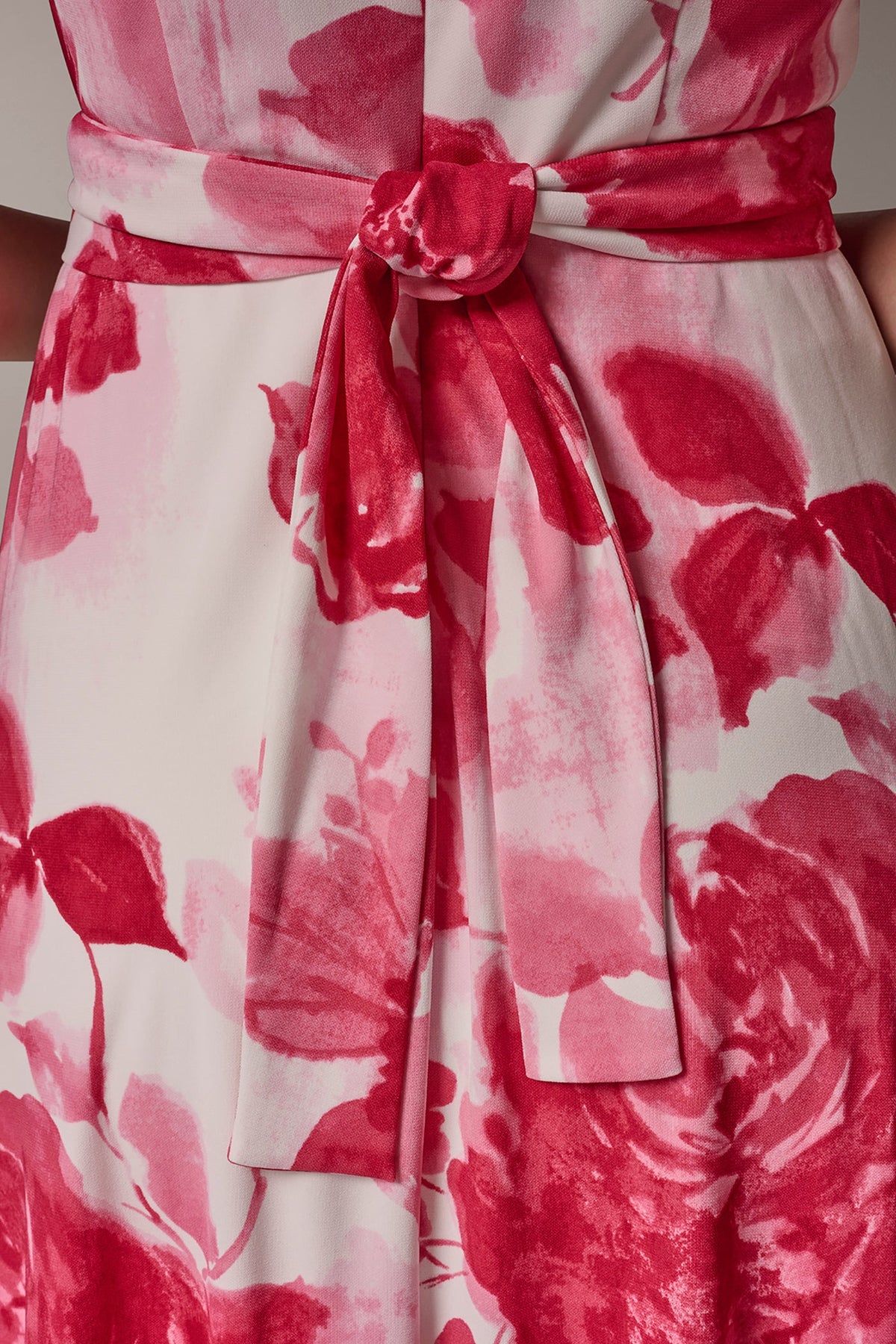 FLORAL MIDI A-LINE DRESS - Azalea Multi