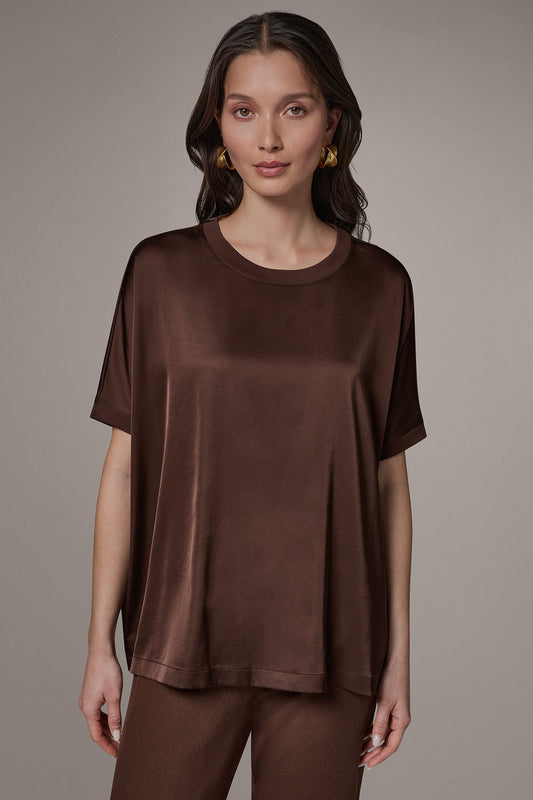 DOLMAN SLEEVE BLOUSE - Canyon