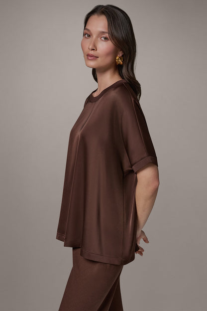 DOLMAN SLEEVE BLOUSE - Canyon