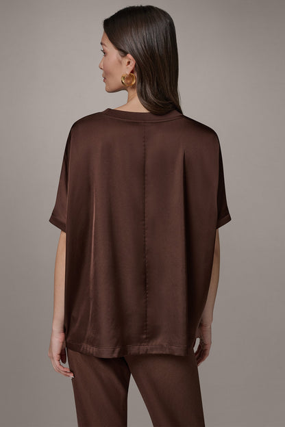 DOLMAN SLEEVE BLOUSE - Canyon
