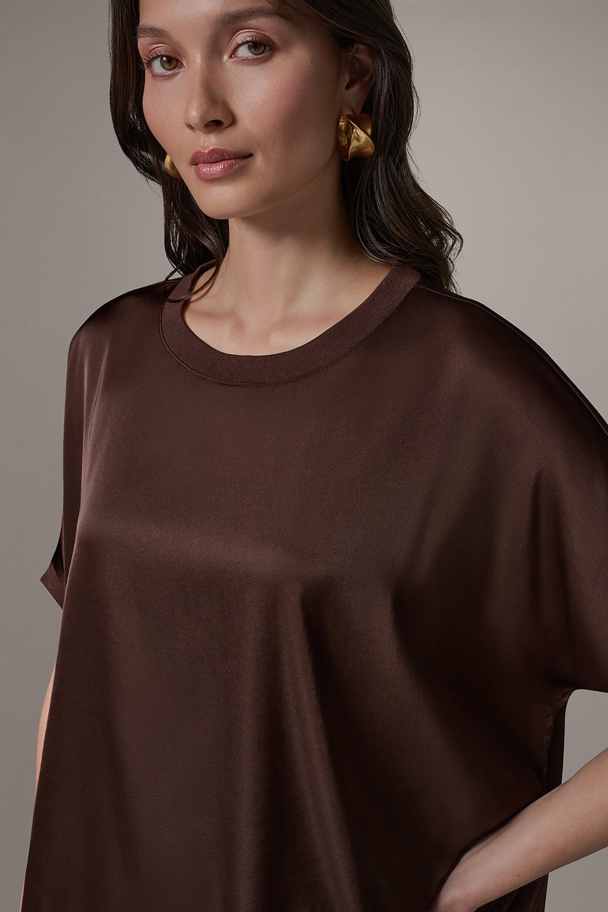 DOLMAN SLEEVE BLOUSE - Canyon