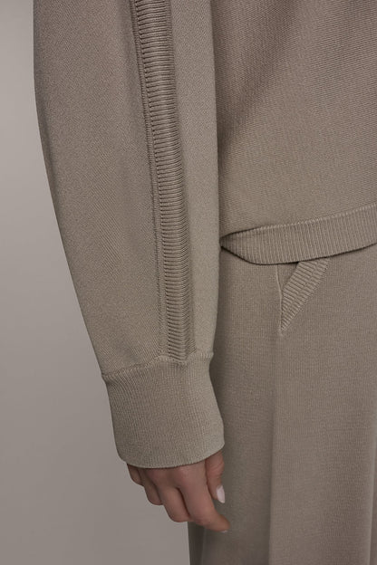 LONG DOLMAN SLEEVE SWEATER - Sandstone