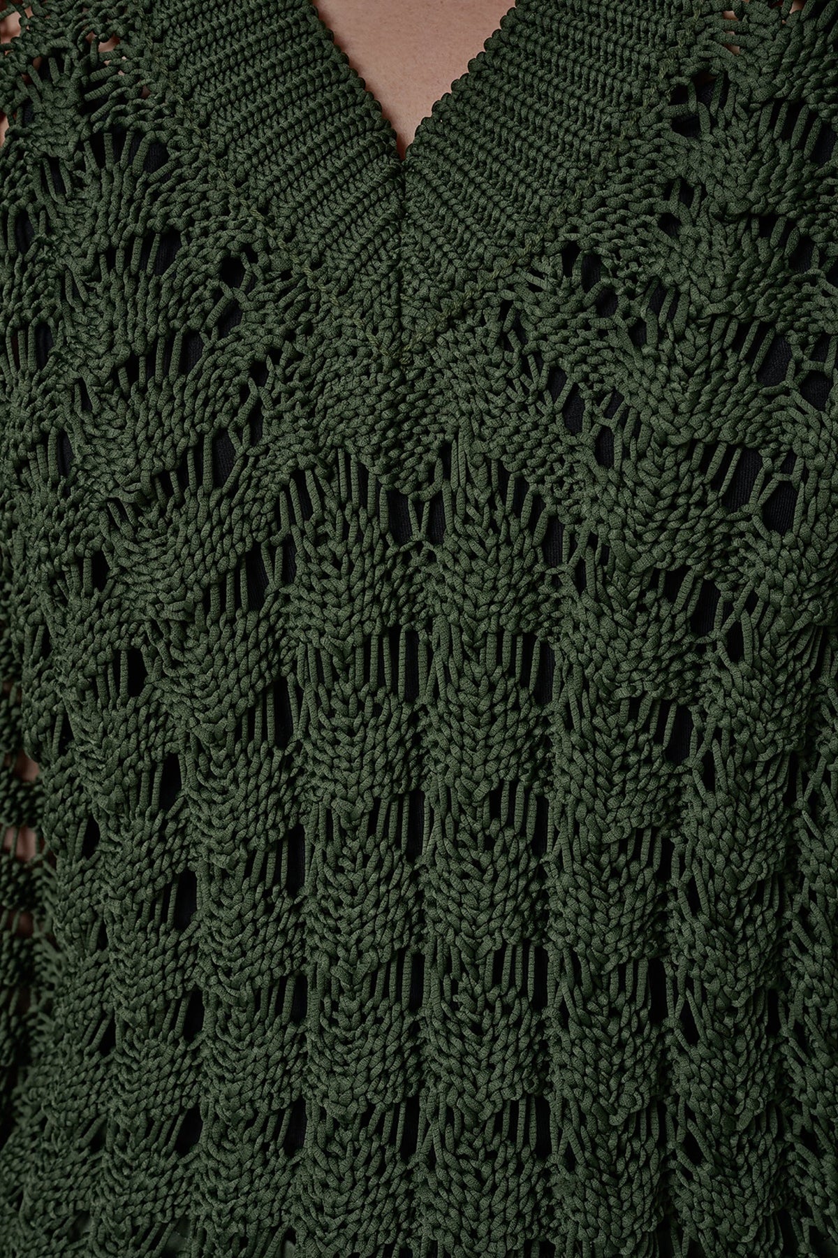 3/4 SLEEVE SWEATER - Verde