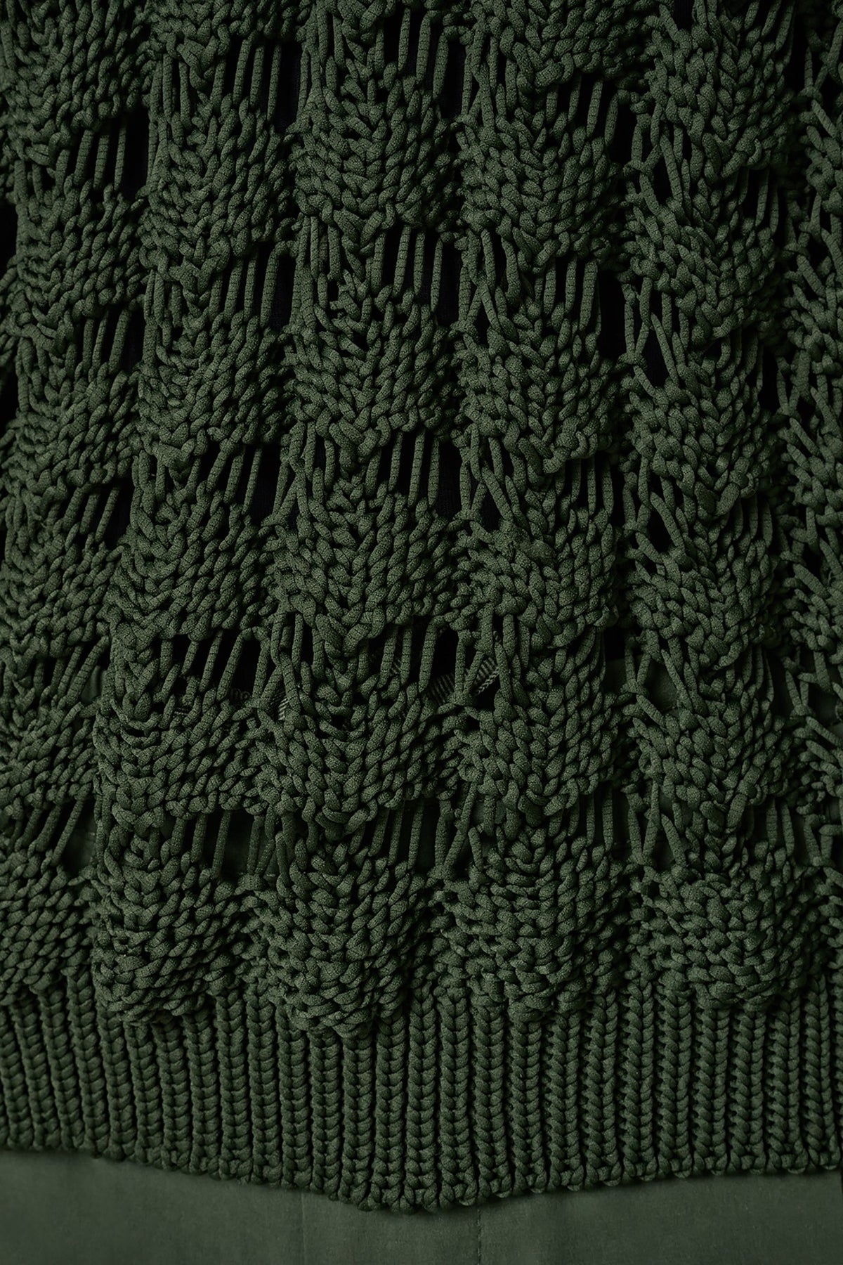 3/4 SLEEVE SWEATER - Verde