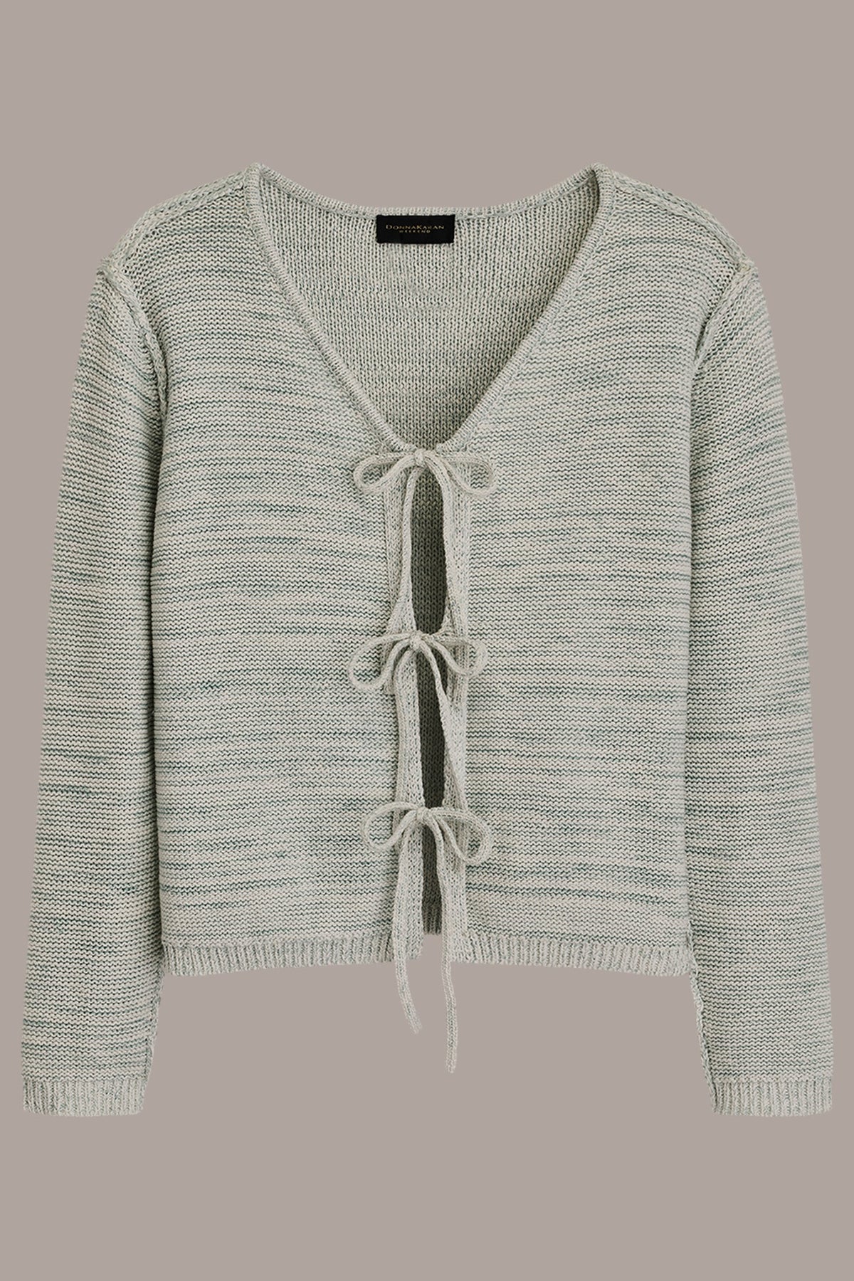 TIE-FRONT CARDIGAN - Skylight Combo