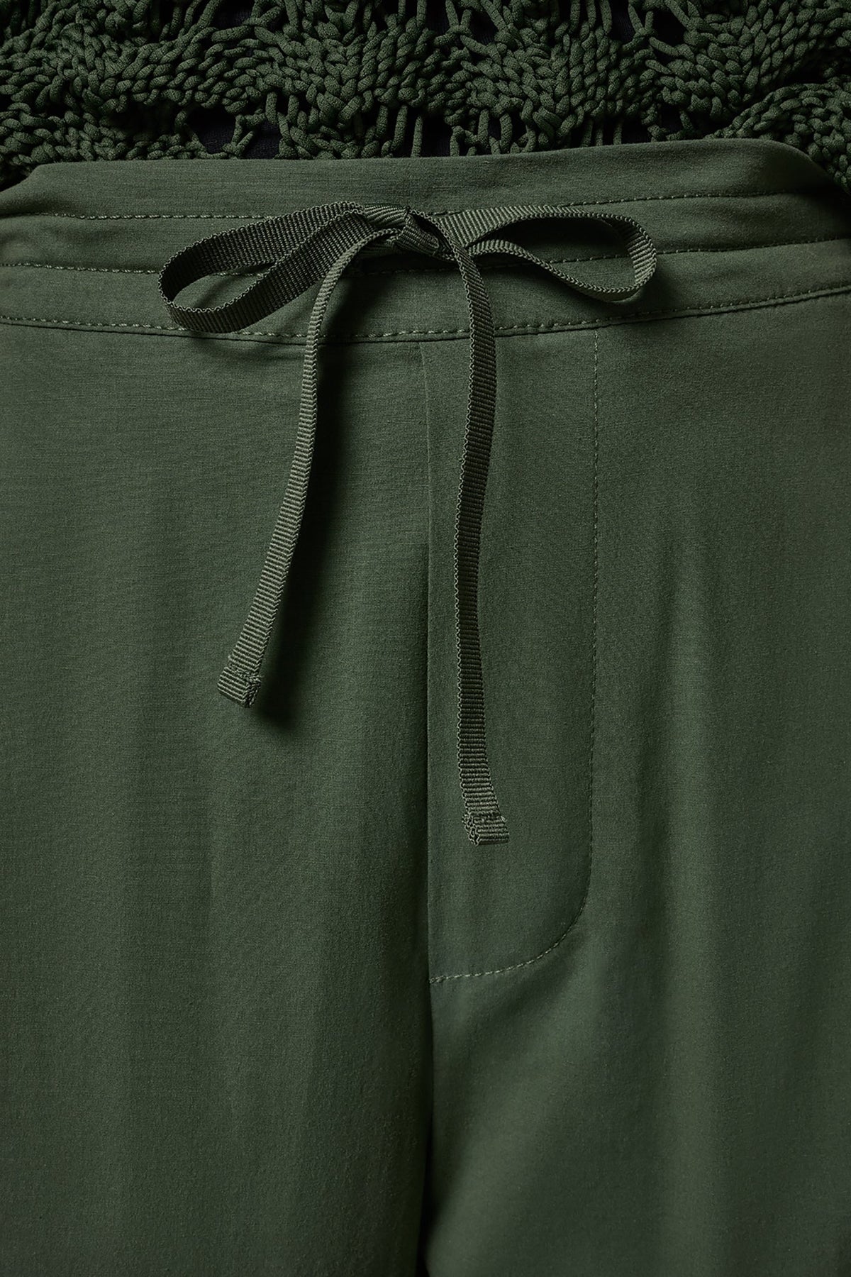 PAPER POPLIN PANT - Verde