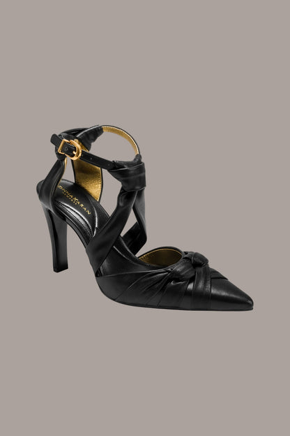 PHIA STRAPPY PUMP - Black