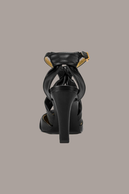 PHIA STRAPPY PUMP - Black