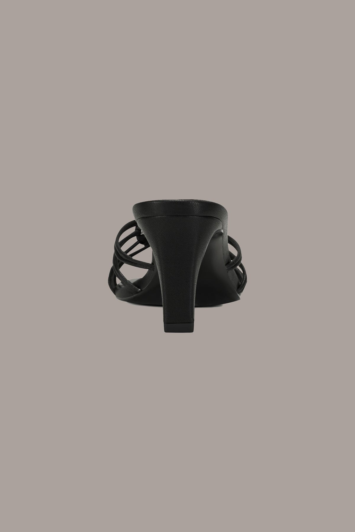 BERNADE MULE SANDAL - Black