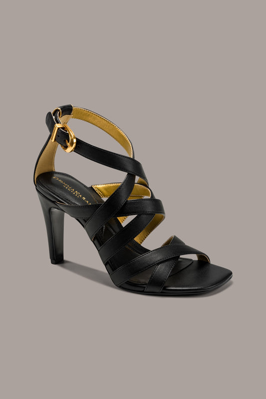 BRIARROSE ANKLE-STRAP SANDAL - Black
