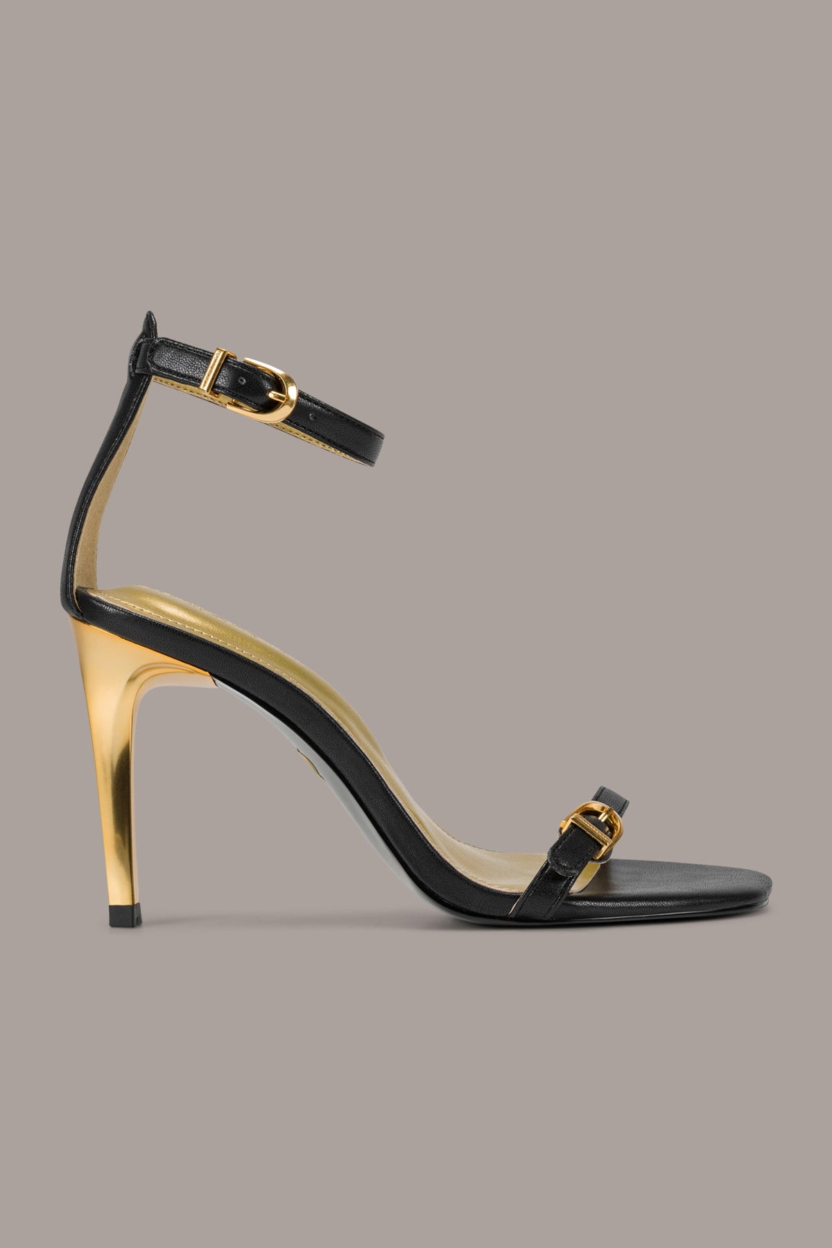 PRYCE ANKLE STRAP SANDAL - Black